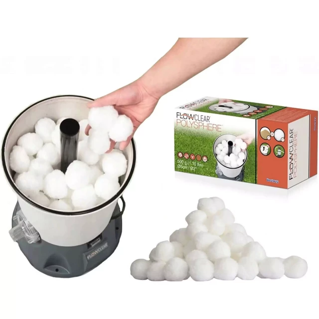 Polysphere szűrőlabda töltet vízforgatóhoz
