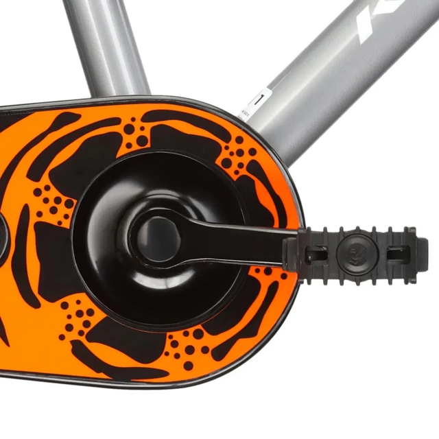 Gyerek kerékpár Kross Racer 4.0 16" Gen 005 - ezüst