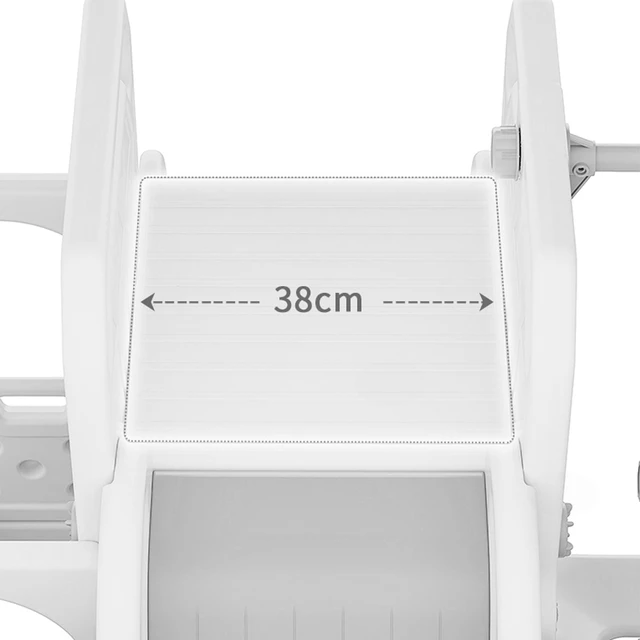 Gyerek csúszda inSPORTline Karosino - fehér
