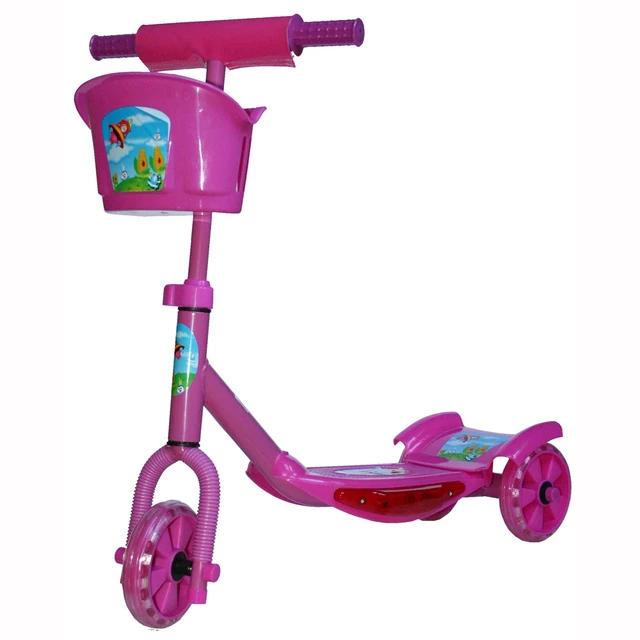 Tri roller WORKER - rózsaszín