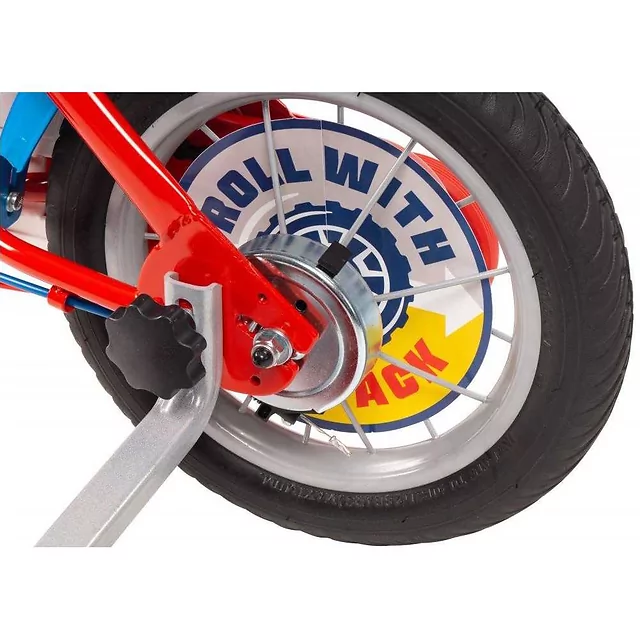 Gyermek kerékpár Toimsa Paw Patrol Boy 14", egyensúlyozó kerekek, palack tartó, első féknyereg és a hátsó dobfék, 4-6 éves gyermekek számára
