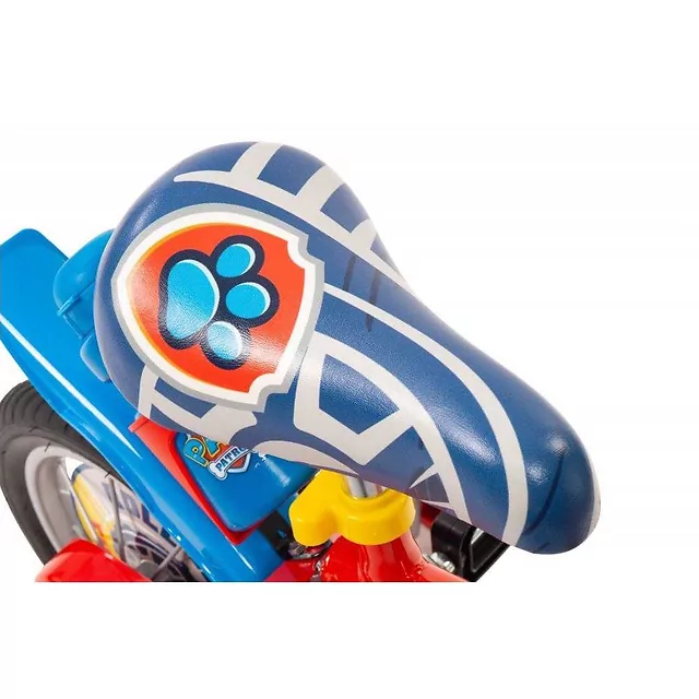 Gyermek kerékpár Toimsa Paw Patrol Boy 14", egyensúlyozó kerekek, palack tartó, első féknyereg és a hátsó dobfék, 4-6 éves gyermekek számára