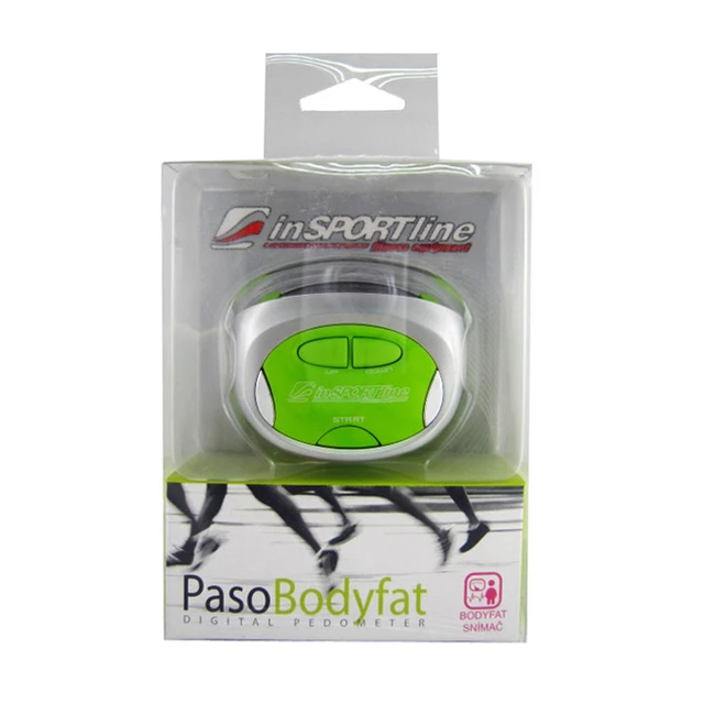 Digitális lépésszámláló inSPORTline Paso Bodyfat