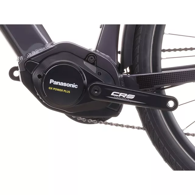 Férfi trekking elektromos kerékpár Crussis e-Gordo 7.11 715Wh 28" - modell 2026,szuper erős akkumulátor,erős Panasonic középmotor,hidraulikus fékek