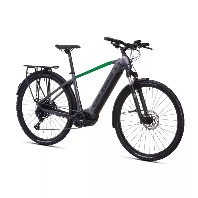 Férfi elektromos túrakerékpár Crussis e-Gordo 9.11 715Wh 28" - 2026, színes LCD-kijelző, 170 km hatótávolság, PANASONIC GX Ultimate motor