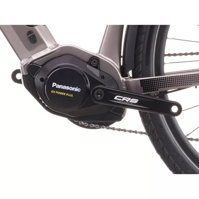 Női elektromos túrakerékpár Crussis e-Savela 7.11 691Wh 28" - 2026, 170 km hatótávolság, színes LCD-kijelző,  8 sebességes SHIMANO Acera váltó