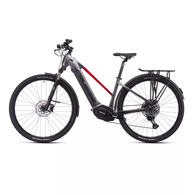 Női elektromos túrakerékpár Crussis e-Savela 9.11 715Wh 28" - 2026, SHIMANO hidraulikus tárcsafékek , színes LCD kijelző, 170 km hatótávolság