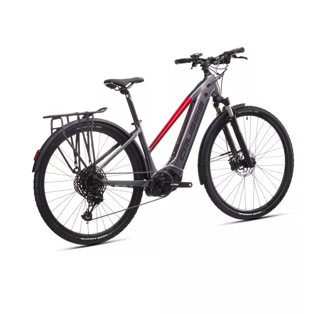 Női elektromos túrakerékpár Crussis e-Savela 9.11 715Wh 28" - 2026, SHIMANO hidraulikus tárcsafékek , színes LCD kijelző, 170 km hatótávolság