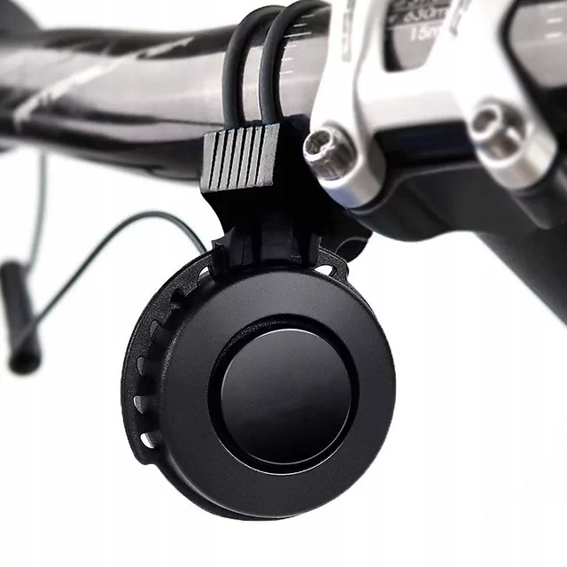 Elektromos kerékpár csengő inSPORTline ISL eBellmin, IP65 vízálló, USB-A/USB-C töltőkábel tartozék, univerzális rögzítő, beépített akkumulátor