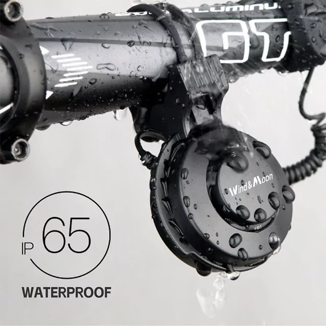 Elektromos kerékpár csengő inSPORTline ISL eBellmin, IP65 vízálló, USB-A/USB-C töltőkábel tartozék, univerzális rögzítő, beépített akkumulátor