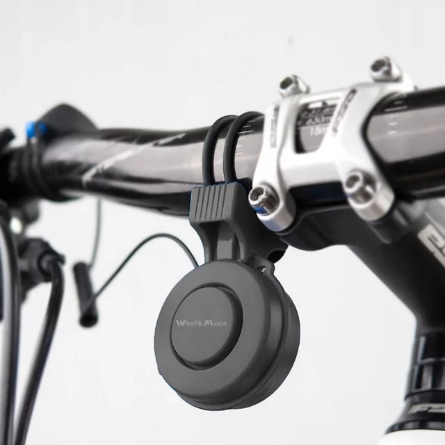 Elektromos kerékpár csengő inSPORTline ISL eBellmin, IP65 vízálló, USB-A/USB-C töltőkábel tartozék, univerzális rögzítő, beépített akkumulátor