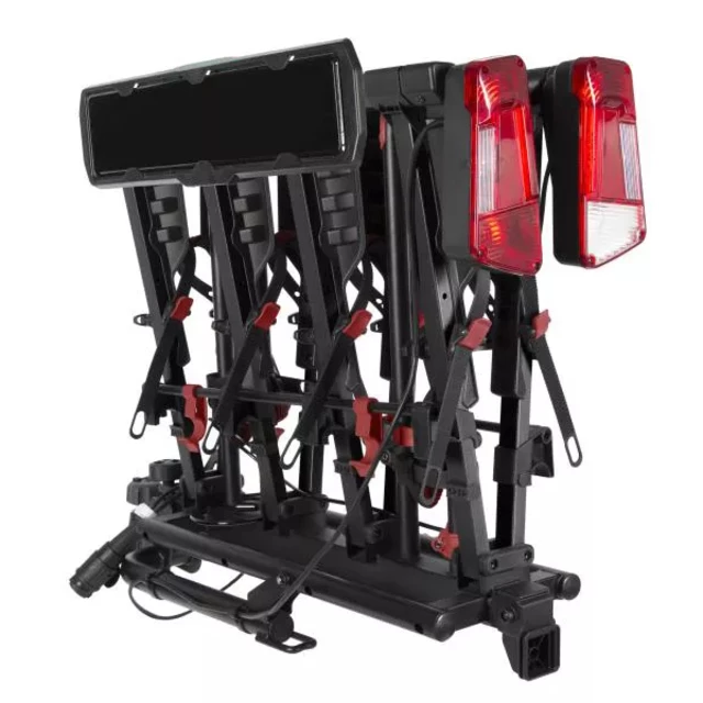 Vonóhorog kerékpártartó CarFace VISION 4 Black-Red