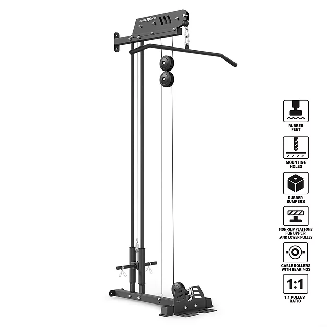 Falra szerelhető hátlehúzó dupla vezetősínnel MS-W103 2.0 – Marbo Sport