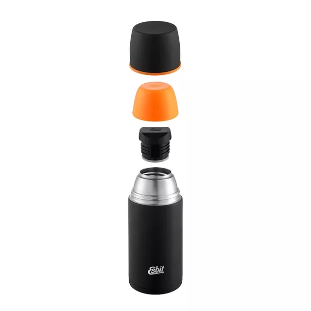 Termosz 0,5 L Esbit VF500ML-2, csúszásmentes felület, duplafalú rozsdamentes acél, BPA- és ftalátmentes