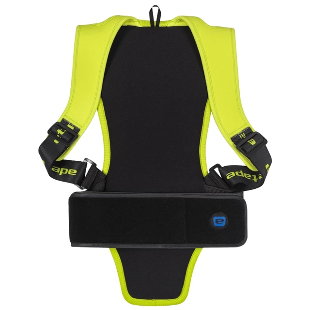 Gyerek gerincvédő Etape Backbone - fekete-lime