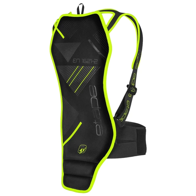 Gerincvédő Etape Spine - fekete-fluor sárga