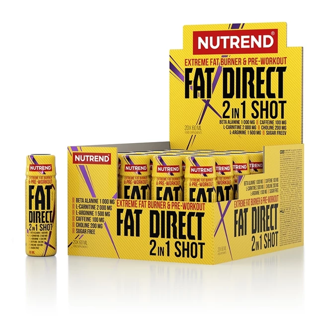 Zsírégető Nutrend Fat Direct Shot 1x60 ml