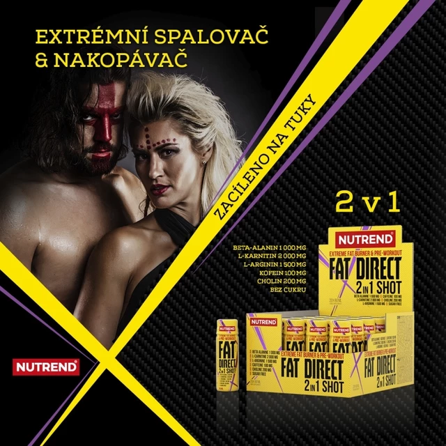 Zsírégető Nutrend Fat Direct Shot 1x60 ml