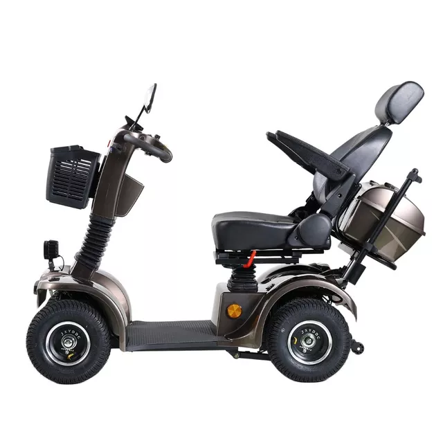 Négykerekű elektromos robogó inSPORTline Thodor, ólomsav akkumulátor, 40 km hatótávolság, 112 kg, 20 km/h - piros