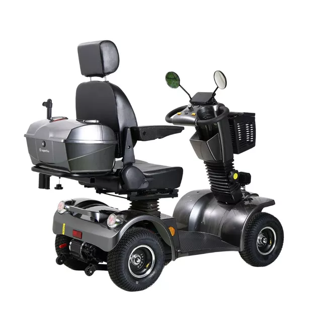 Négykerekű elektromos robogó inSPORTline Thodor, ólomsav akkumulátor, 40 km hatótávolság, 112 kg, 20 km/h - piros