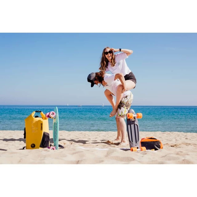 Műanyag gördeszka Fish Classic 22" - Green-Black-Blue