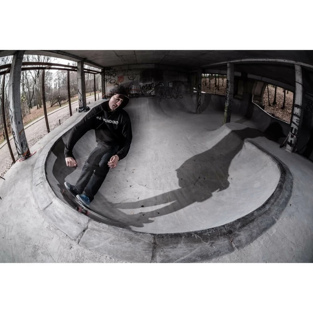 Műanyag gördeszka Fish Classic 22" - Green-Black-Blue