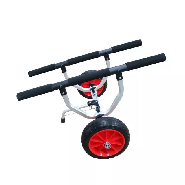 Kajak szállítókocsi inSPORTline Droomer, heveder, összecsukható, habszivacs védelem, alumínium