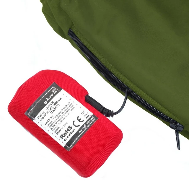 Fűthető nadrág Glovii GP1C - zöld