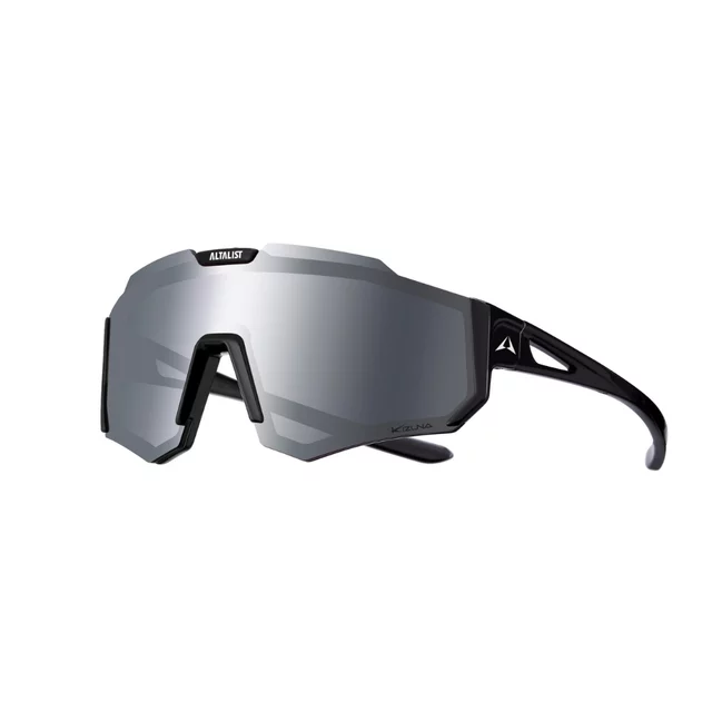 Gyermek napszemüveg Altalist Kizuna Kids - fekete ezüst üveggel