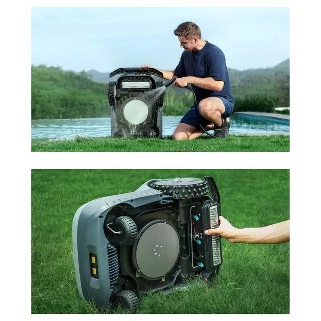 Robotfűnyíró Hookii Neomow X Pro (6000m²), 3D LiDAR navigáció, 1 cm-es akadályfelismerés,24°-os lejtő kezeléssel,alkalmazáson keresztül vezérelt