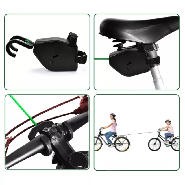 Önbehúzó kerékpár vontatókötél inSPORTline Tynur