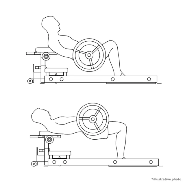 Csípő toló pad inSPORTline X-NT HT10 Hip Thrust