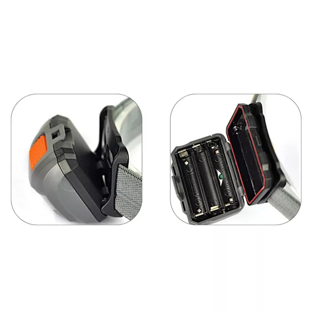 LED fejlámpa inSPORTline Lucetare, 300 lumen, kompakt, 120 m hatótávolság, rugalmas pánt