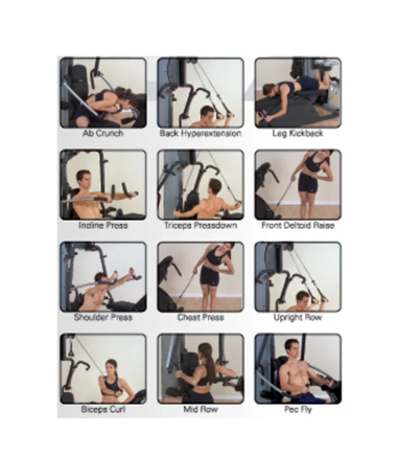 Edzőtorony Body-Solid G8I Home Gym