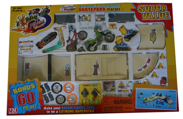 Finger game set WORKER X-Treme 60db