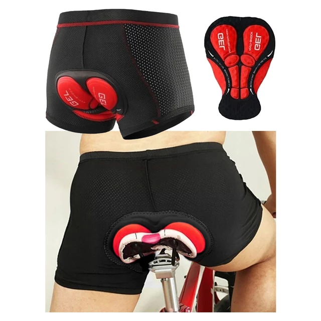 Kerékpáros rövidnadrág zselés betéttel inSPORTline Sangelo