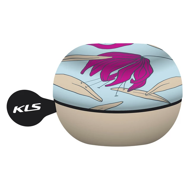 Csengő kerékpárra Kellys Bell 60 Motive - égszínkék - égszínkék