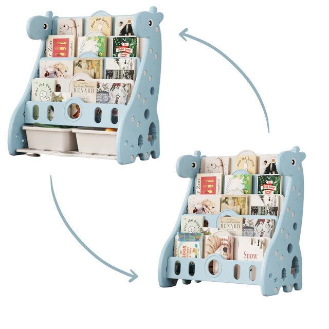 Gyerek könyvespolc inSPORTline Girapino - kék