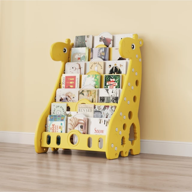 Gyerek könyvespolc inSPORTline Girafondo - kék