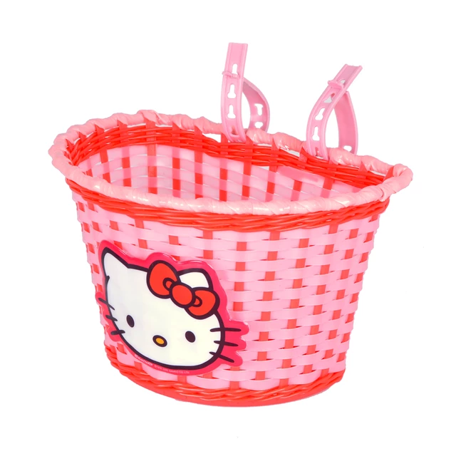 Műanyag biciklis kosár Hello Kitty Cestino Lusso