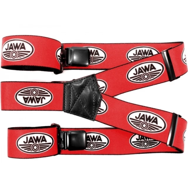 Nadrágtartó MTHDR Suspenders JAWA - Soft Red