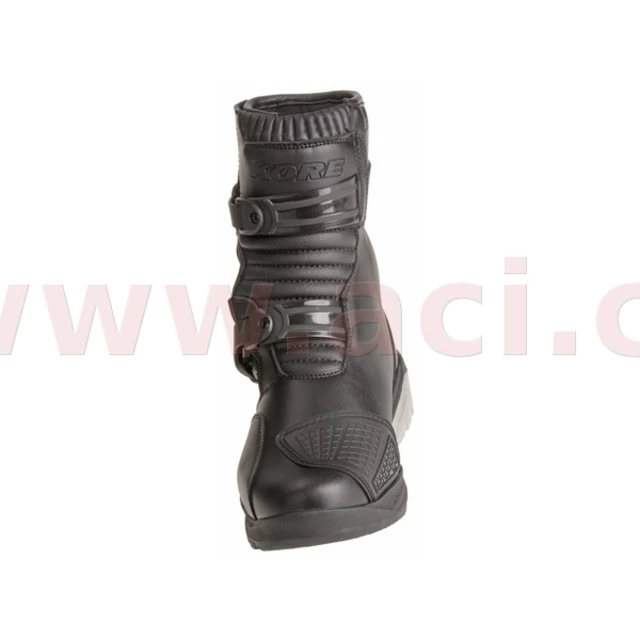 Motoros csizma KORE Adventure Mid - fekete