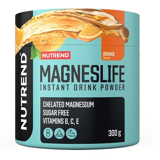 Magnézium ital Nutrend Magneslife Instant Drink Powder 300 g