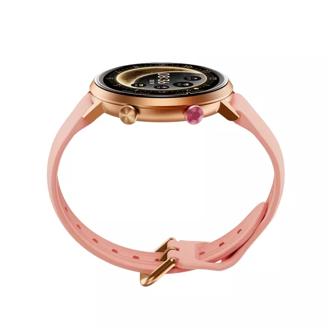 Okosóra inSPORTline Manzon, tartós fémtest, AMOLED kijelző, alkalmas úszáshoz, cserélhető szíj