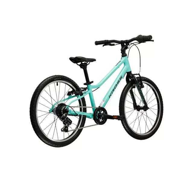 Ultra könnyű gyermekkerékpár Kross Liftie 20" Gen 009 - 2025, 115-130 cm, 7,2 kg, Shimano Revoshift markolatváltó, Aluminium Lite váz
