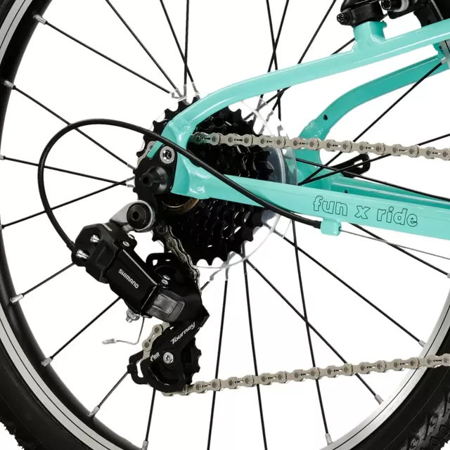 Ultra könnyű gyermekkerékpár Kross Liftie 20" Gen 009 - 2025, 115-130 cm, 7,2 kg, Shimano Revoshift markolatváltó, Aluminium Lite váz