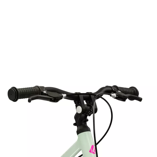 Gyerekkerékpár Kross Liftie 14" Gen 009,  alacsony átlépésű vázszerkezet, féknyerges fékek, alumínium váz, együtt nő a gyermekeddel - sárga / fekete / matt