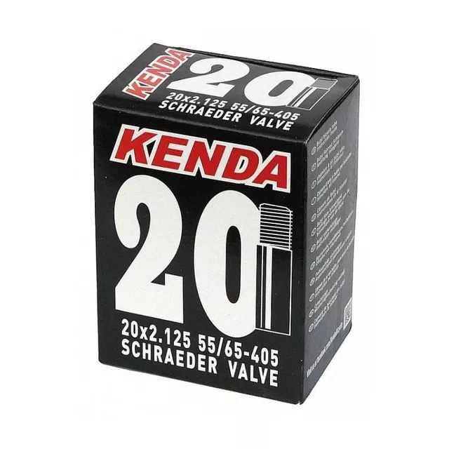 Kerékpár belső KENDA 20x2.125-2.35 (55/58-406) AV, motoros szelep, első osztályú anyag