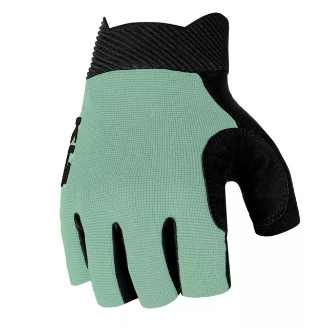 Kerékpáros kesztyű Kellys Cutout Short 025 - Mentazöld