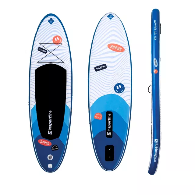 SUP tartozékokkal inSPORTline Wavelet 9'6"